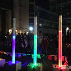 ポンプDEイルミ/画像提供:スマートイルミネーション横浜実行委員会