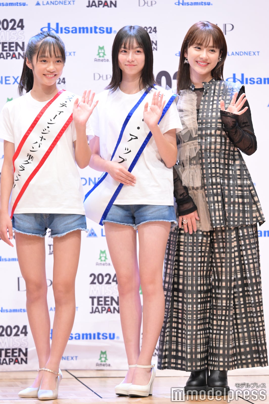 千原愛菜さん、森脇優花さん、平祐奈（C）モデルプレス