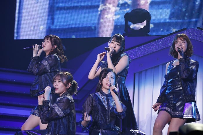 吉田綾乃クリスティー、川後陽菜、阪口珠美、佐々木琴子、和田まあや/乃木坂46「アンダーライブ全国ツアー2018 ~関東シリーズ~」(提供写真)