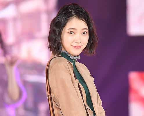 乃木坂46堀未央奈、“デコ出し”で秋色コーデをキュートに着こなし<GirlsAward 2017 A/W>