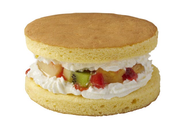 銀座三越 モスバーガー モス越 ハンバーガー 銀座三越 モスバーガー モス越 ハンバーガー フルーツケーキサンド~ゴロゴロフルーツとたっぷりクリーム~ パティスリー
