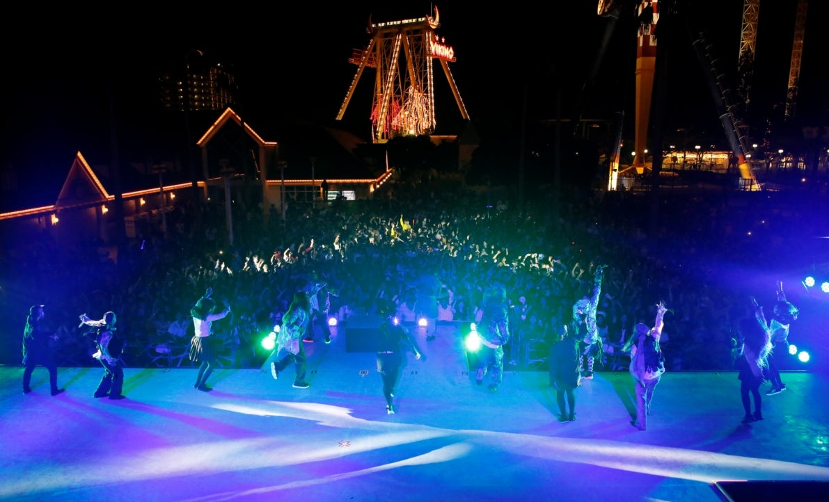 ゾンビパーティータイム／画像提供：長島観光開発