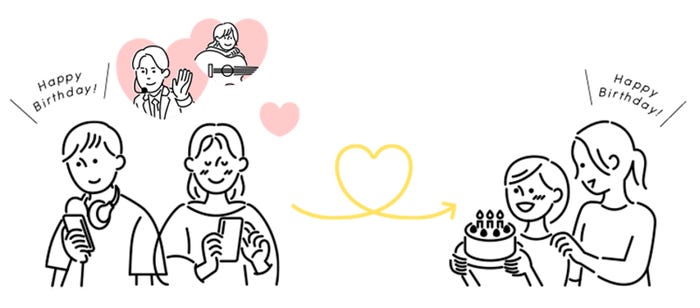 新プロジェクト『ケーキのWA』(提供写真)