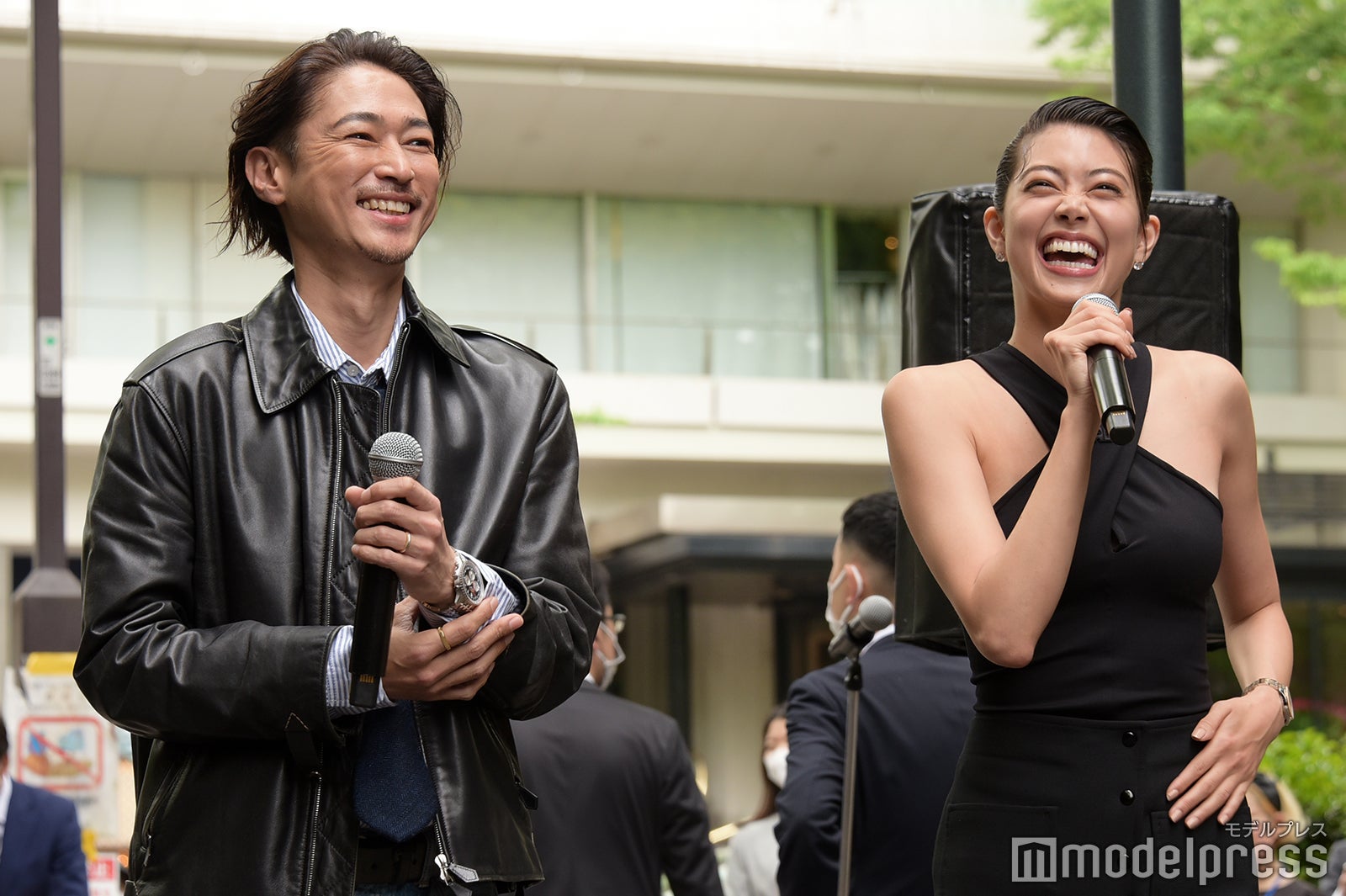 窪塚洋介、森星（C）モデルプレス