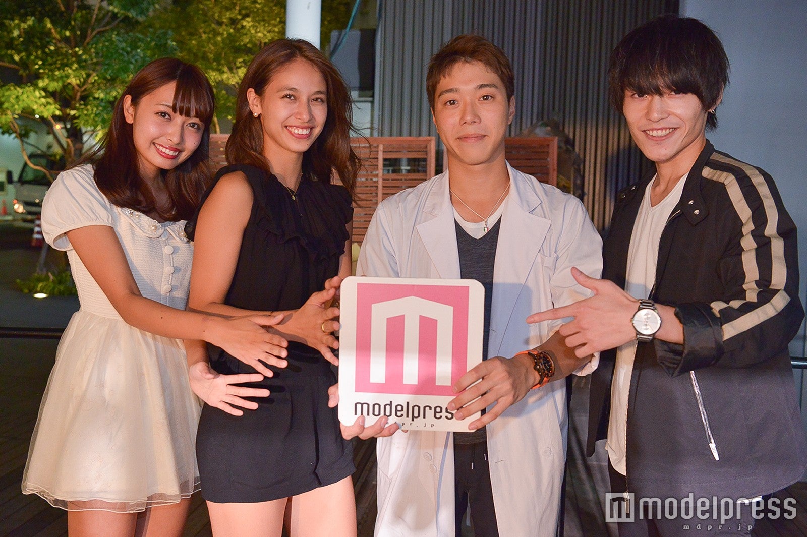 （左から）高砂ひなたさん、春川妹利安さん、横田知之さん、水津黎泉さん （C）モデルプレス