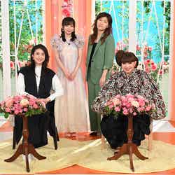 （左から）天海祐希、齊藤京子、ヒコロヒー、黒柳徹子（C）テレビ番組