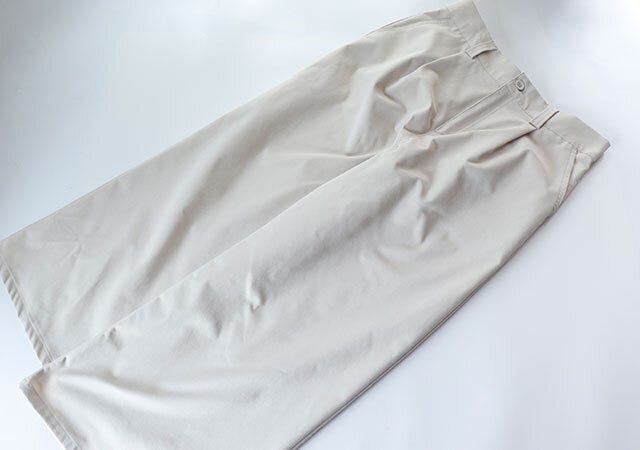 しまむら　セールスボトムス　コットンツイルタック