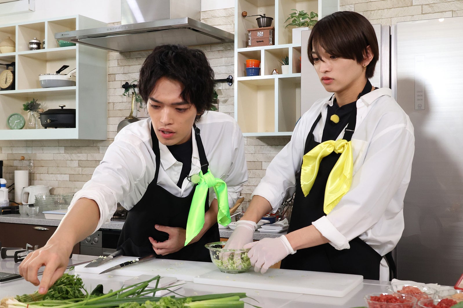 原嘉孝、猪俣周杜（C）フジテレビ