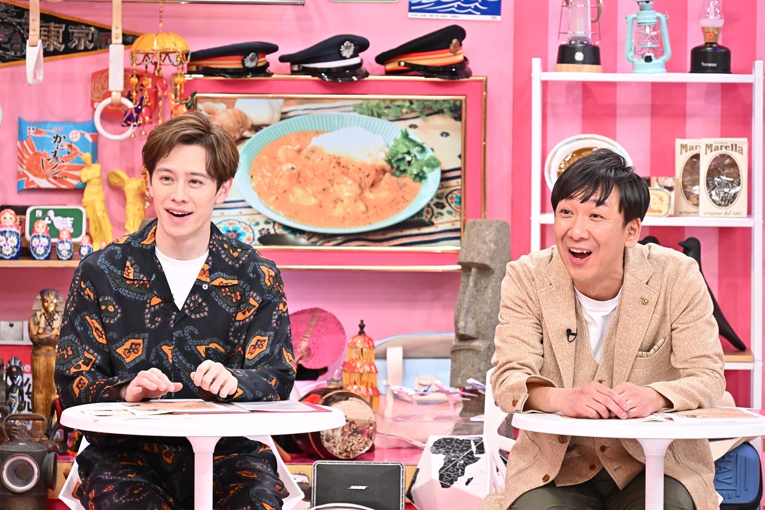 ウエンツ瑛士、飯塚悟志（C）TBS