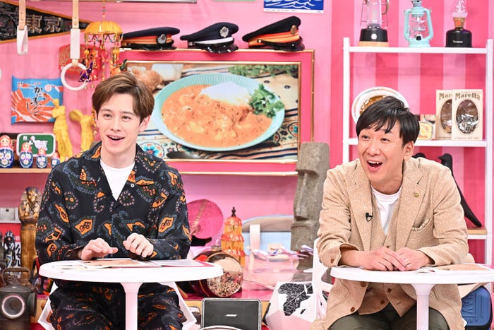 ウエンツ瑛士、飯塚悟志(C)TBS