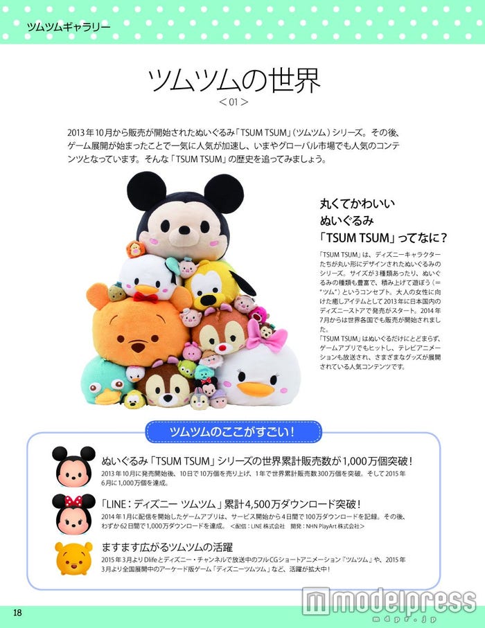 ツムツムギャラリー(C)Disney、(C)Disney/Pixar、(C)Disney.Based on the“Winnie the Pooh”works by A.A.Milne and E.H.Shepard.