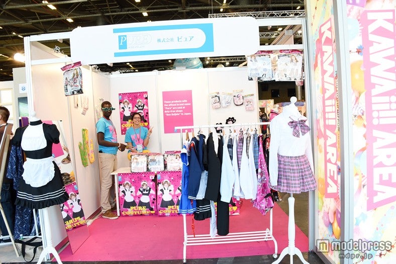 「株式会社ピュア」ブース