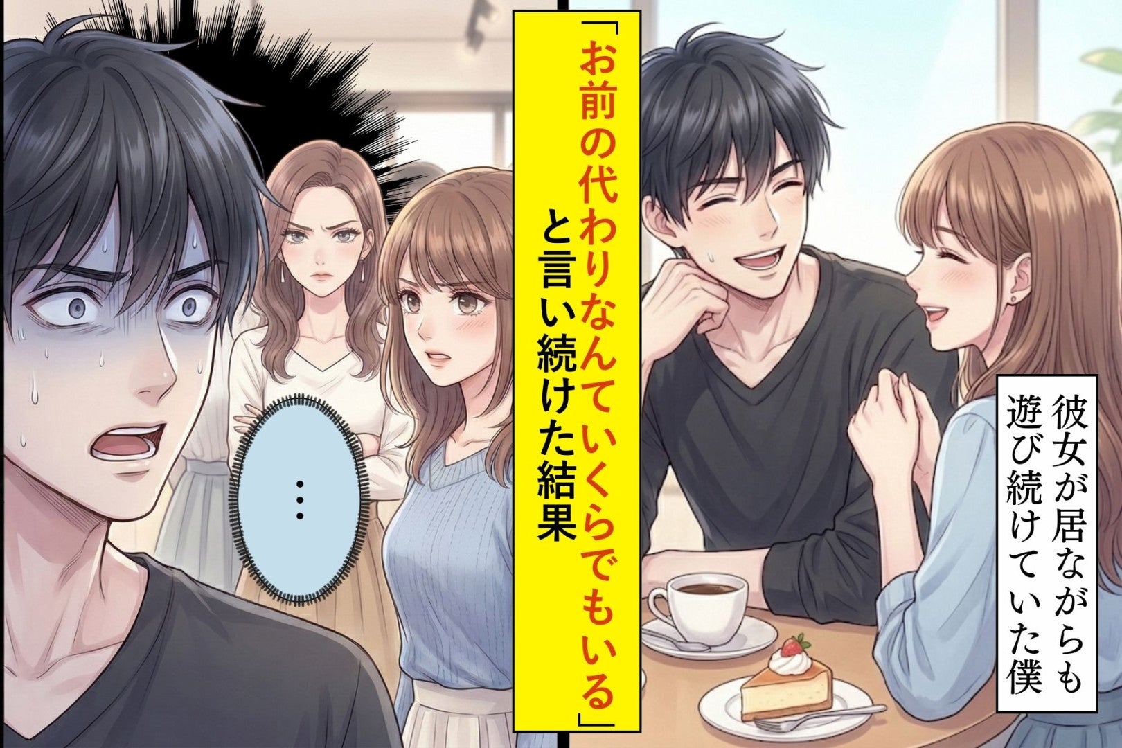 「お前の代わりなんていくらでもいる」と言い続けた結果→彼女たち全員が揃って現れた