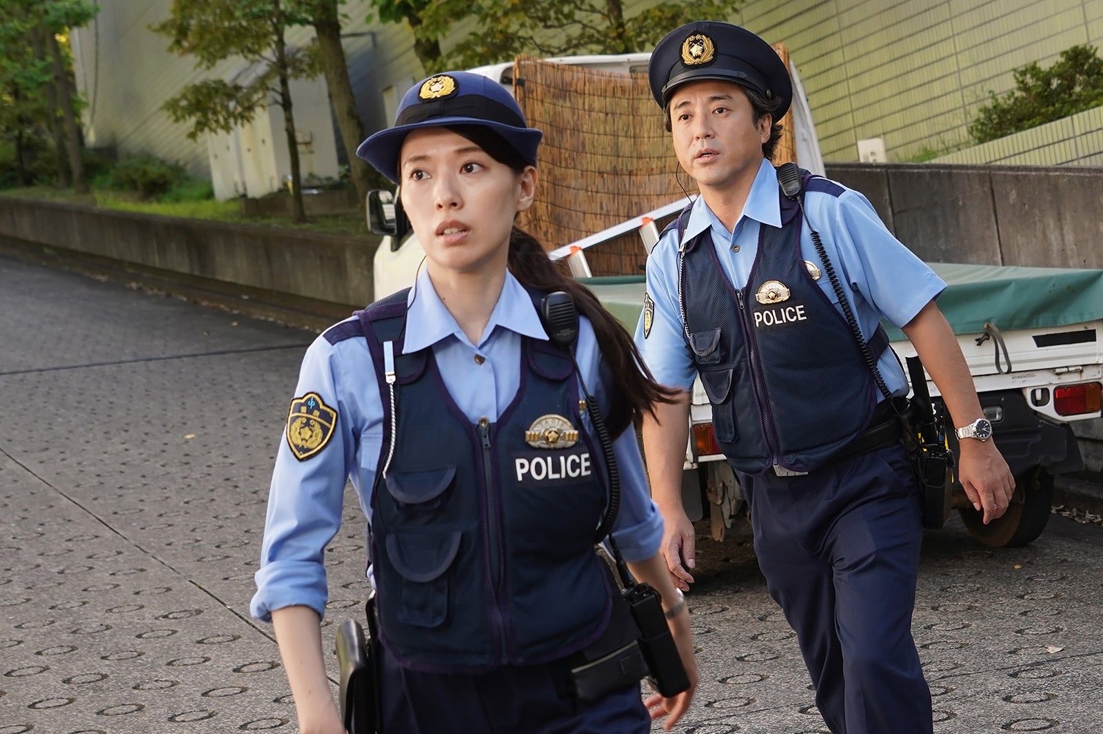 戸田恵梨香、ムロツヨシ 「ハコヅメ～たたかう！交番女子～」第7話より（C）日本テレビ