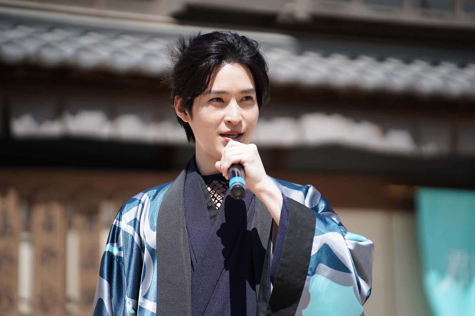 阪本奨悟「君とゆきて咲く～新選組青春録～」記者会見より（C）テレビ朝日