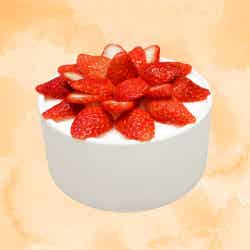 「あまおうケーキソルビン」(2,500円:税込)※イートインのみ/画像提供:ソルビン