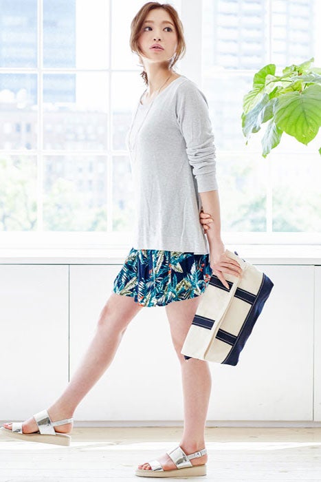 リゾート柄ショートパンツ「Pierrot」2,480円（税込）