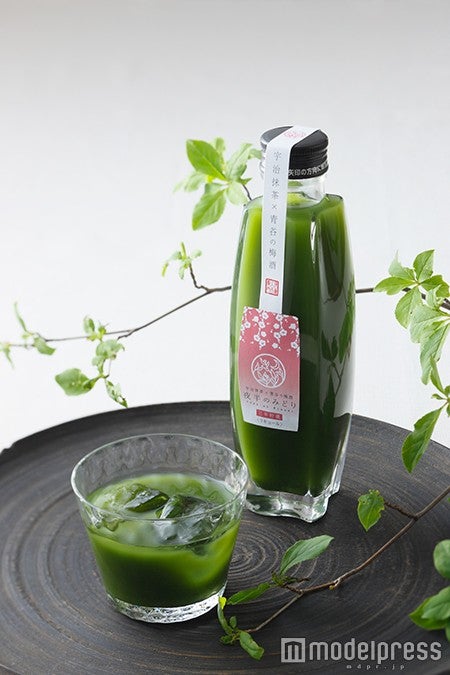 「宇治抹茶×青谷の梅酒」（夜半のみどり）／京都 宇治 伊藤久右衛門（京都府）／画像提供：ふるさと祭り東京実行委員会