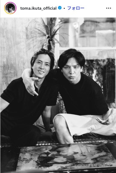 生田斗真Instagramより