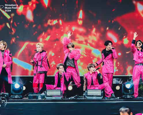 IMP.、中国最大規模の野外音楽フェスで初海外パフォーマンス 中国語披露に歓声沸く<hengdu Strawberry Music Festival>