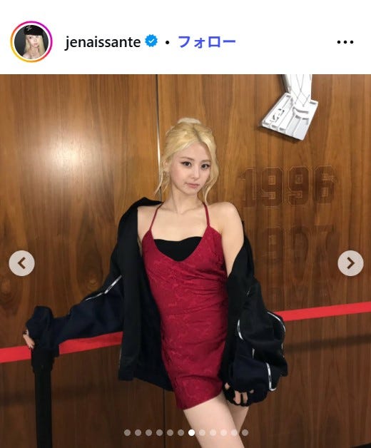 HUH YUNJIN(ホ・ユンジン)Instagramより
