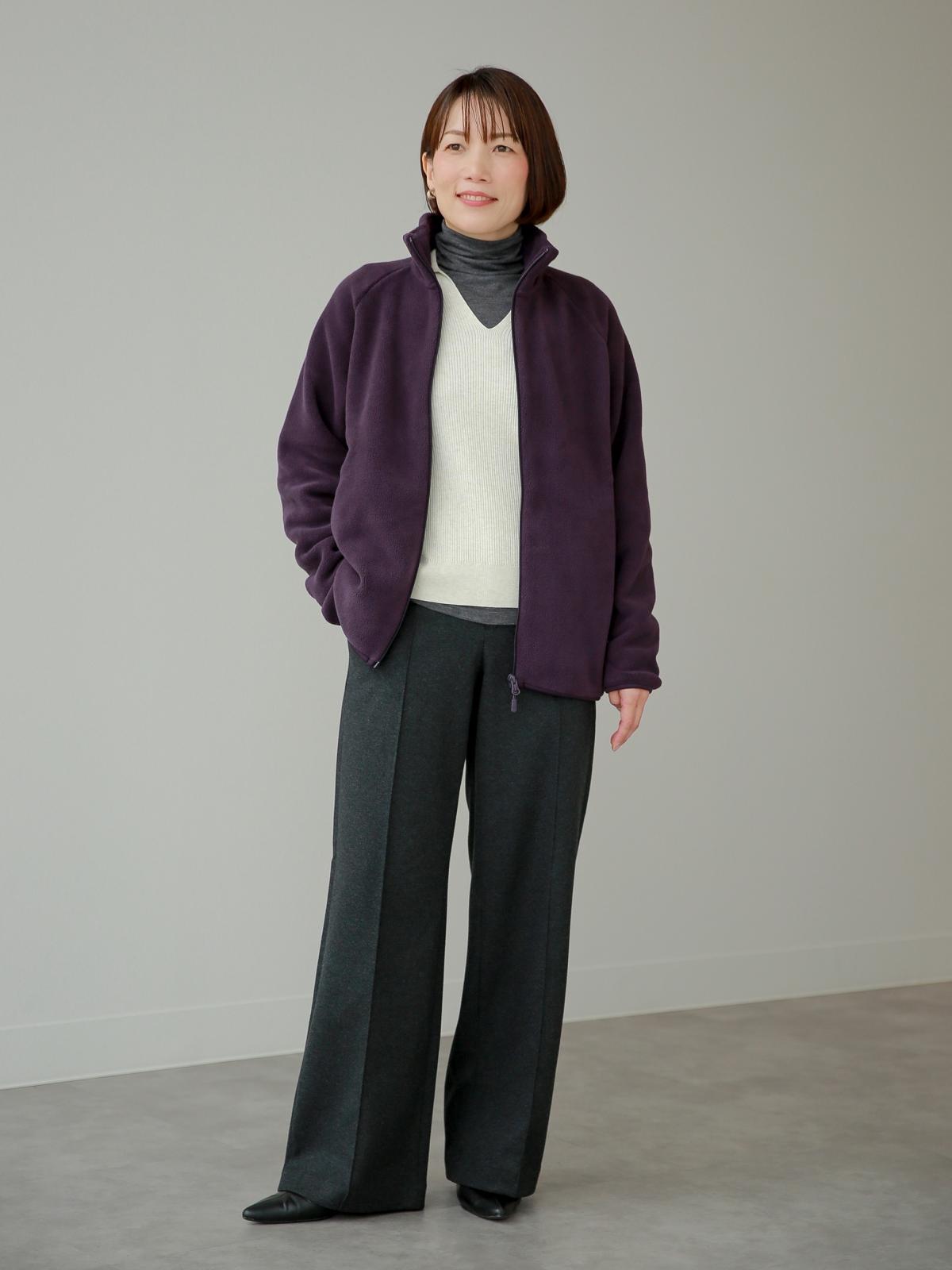 ゆったりと楽にはけて、センタープレスのラインできれい見えもかないます 出典:StyleHint