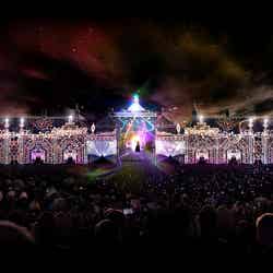 パレス3Dプロジェクションマッピング/画像提供:ハウステンボス