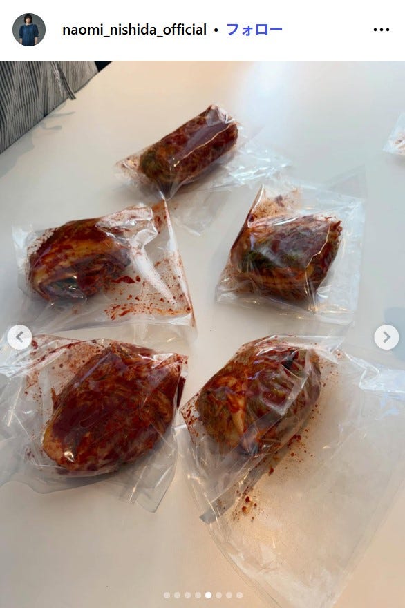 西田尚美Instagramより