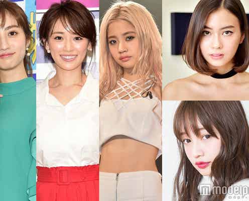 【2017年ヒット予測/モデル部門】ローレン・サイ(テラスハウス)・hibiki(lol)・堀田茜・わたなべ麻衣・泉里香…年代別に一挙紹介