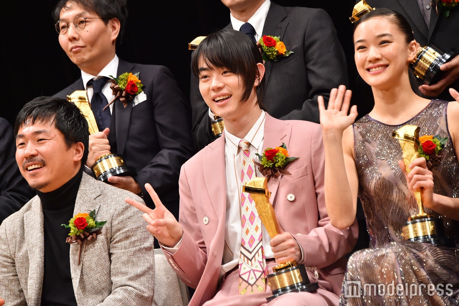 ヤン・イクチュン、菅田将暉、蒼井優 （C）モデルプレス