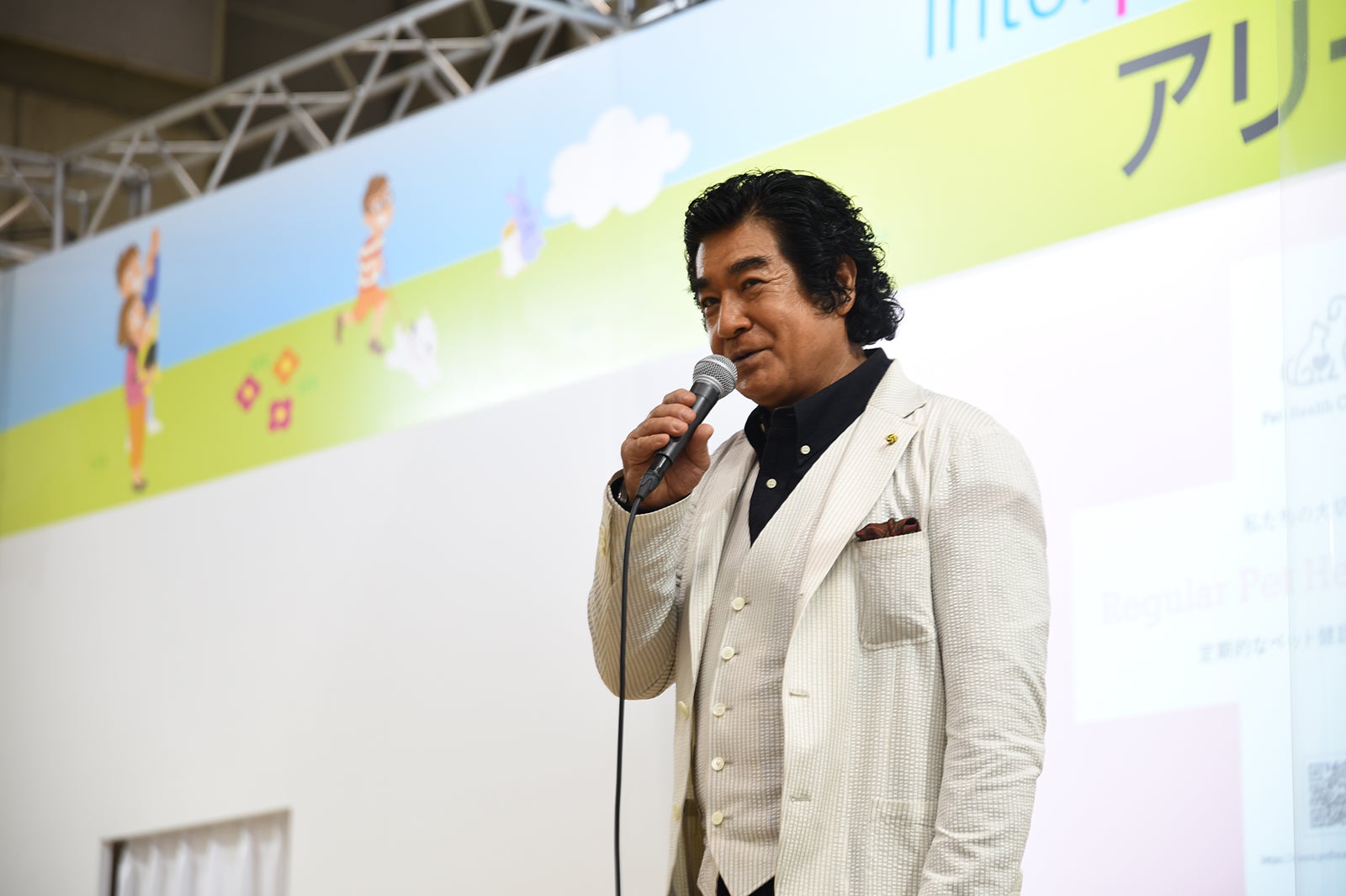 藤岡弘、ファミリー、揃ってイベントに登場 （提供写真）