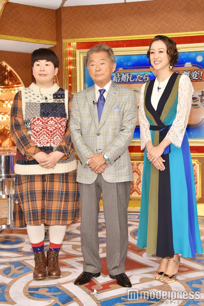 (左から)大島美幸、みのもんた、SHELLY (C)モデルプレス