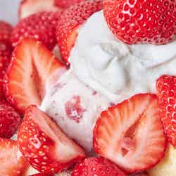 奇跡のパンケーキ 極・あまおうがいっぱい/画像提供:フレーバーワークス