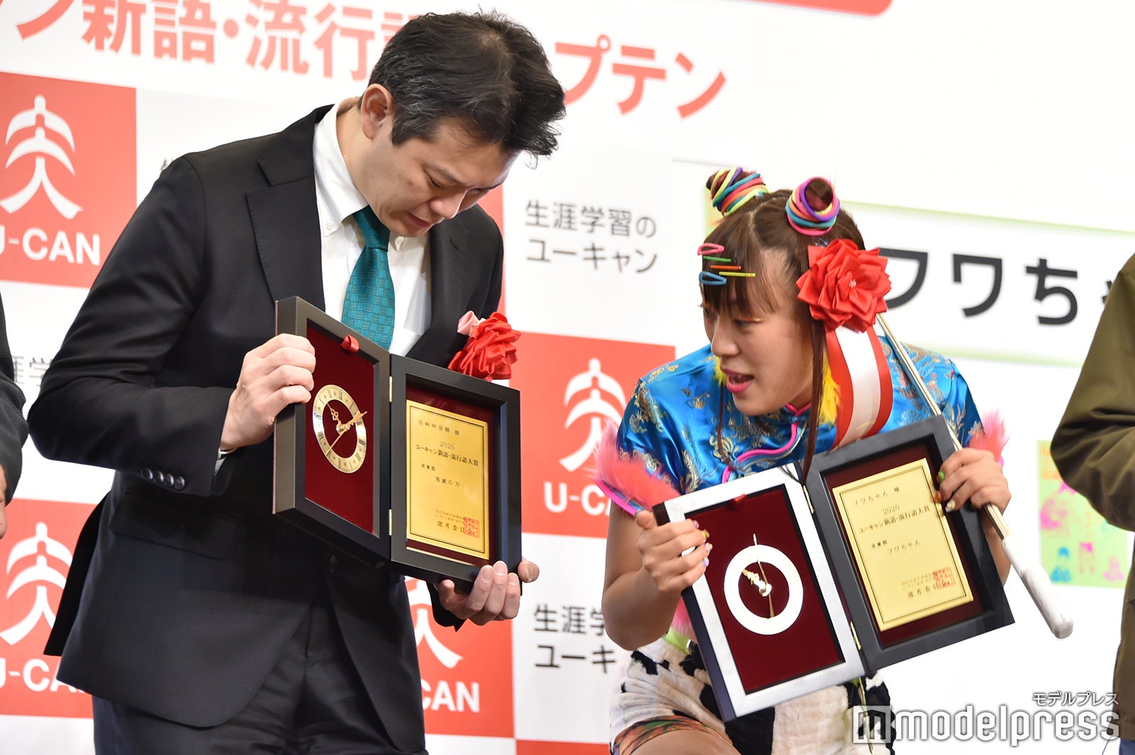 中野博之氏、フワちゃん（C）モデルプレス