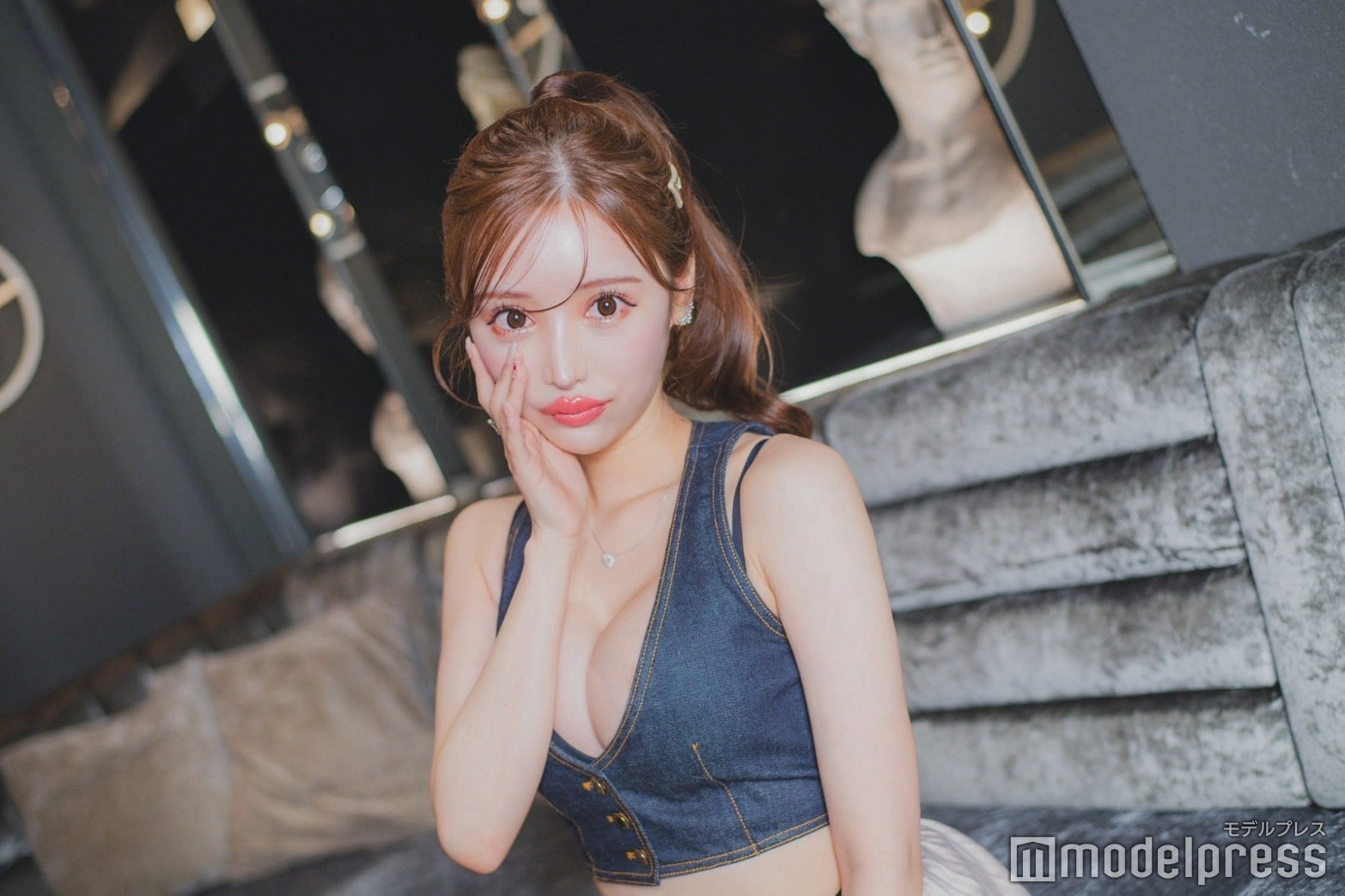 櫻りおん「FABRIC LOUNGE TOKYO」（C）モデルプレス