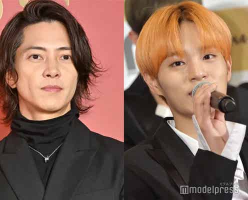 山下智久、AB6IXイ・デフィとの共演オフショット公開「新鮮」「二度見した」とファン驚き