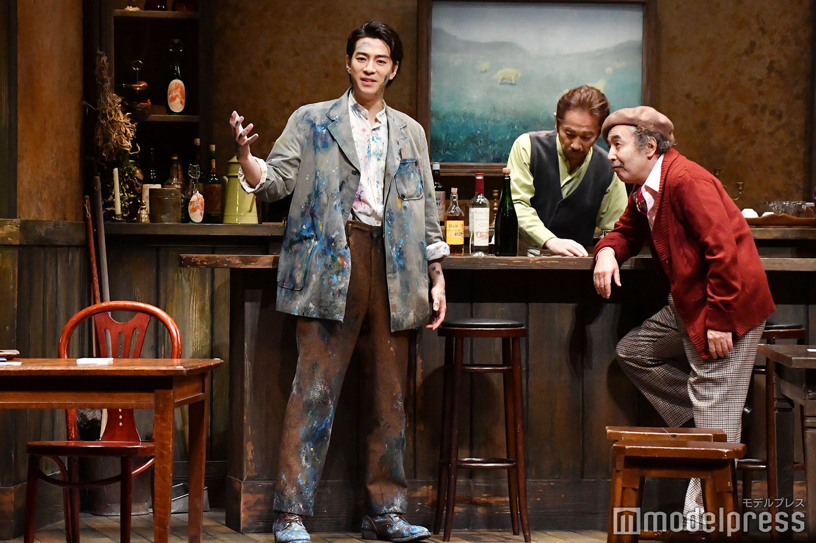 舞台「ピカソとアインシュタイン ～星降る夜の奇跡～」公開舞台稽古 （C）モデルプレス