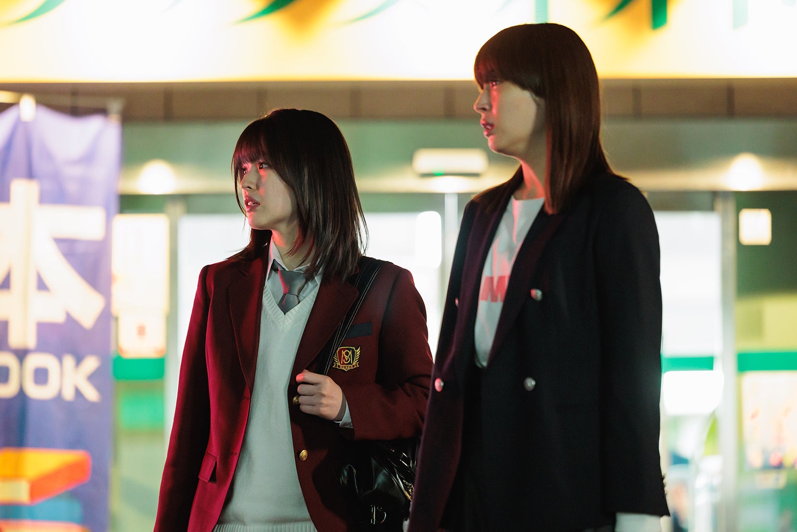 豊嶋花、広瀬アリス「なんで私が神説教」第3話（C）日本テレビ