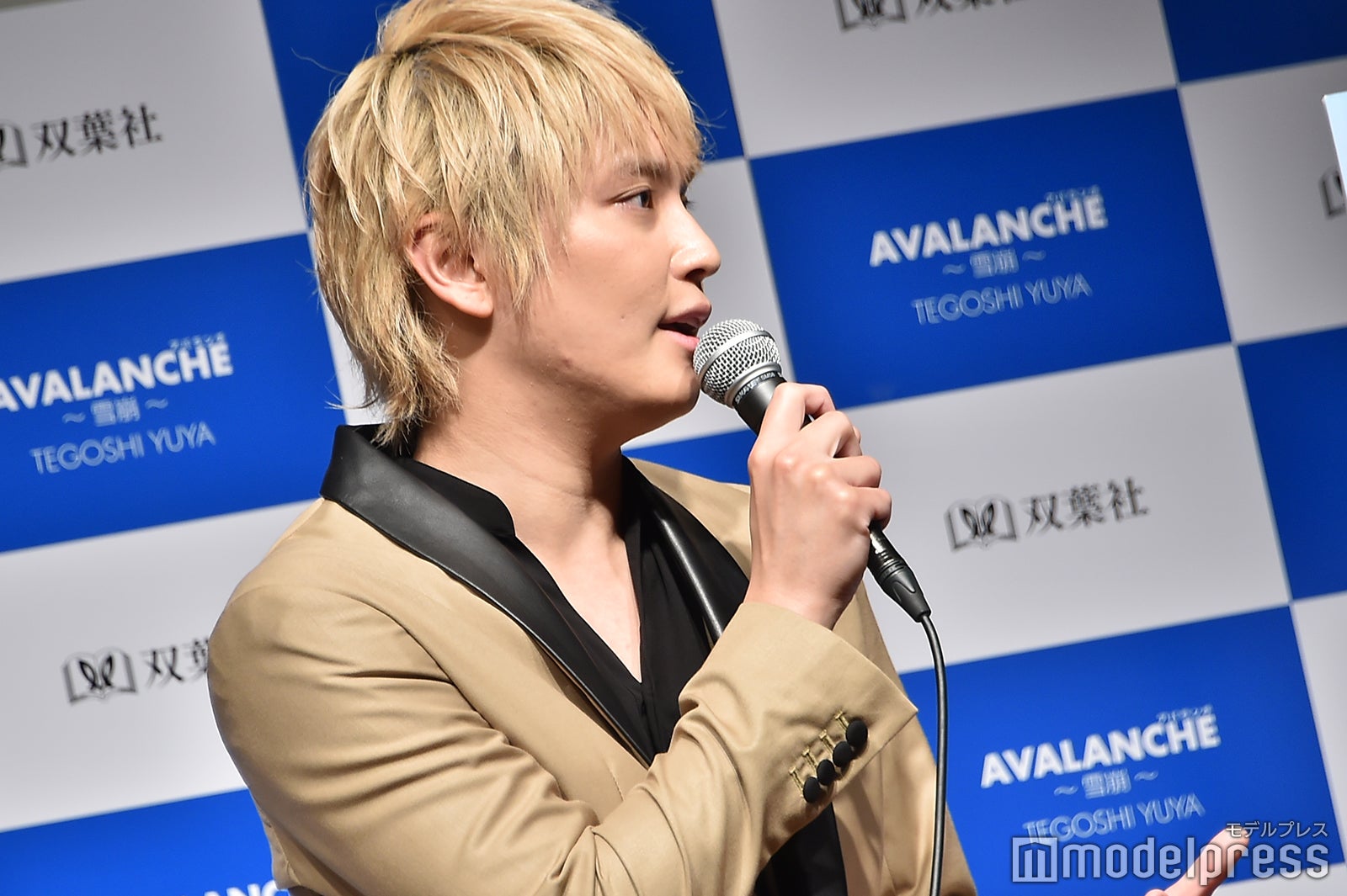 手越祐也「AVALANCHE」会見（C）モデルプレス