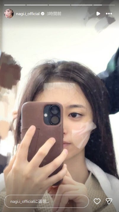 井上和Instagramストーリーズより