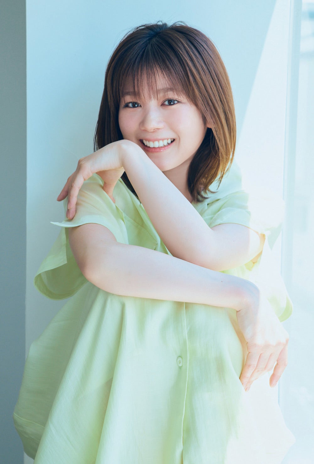 尾関梨香「blt graph.」vol.81／ローソンエンタテインメント購入特典ポストカード（提供写真）