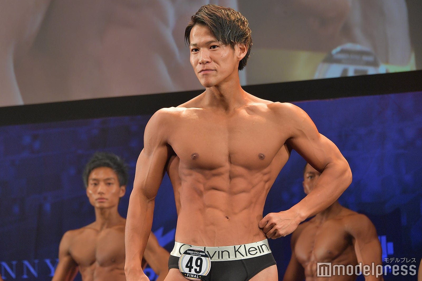 「スタイリッシュ・ガイ部門」ミドルクラス決勝進出者（C）モデルプレス
