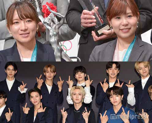 【北京五輪】カーリング女子・吉田夕梨花選手& 鈴木夕湖選手、JO1の挨拶「Go to the TOP」披露が話題 エール続々