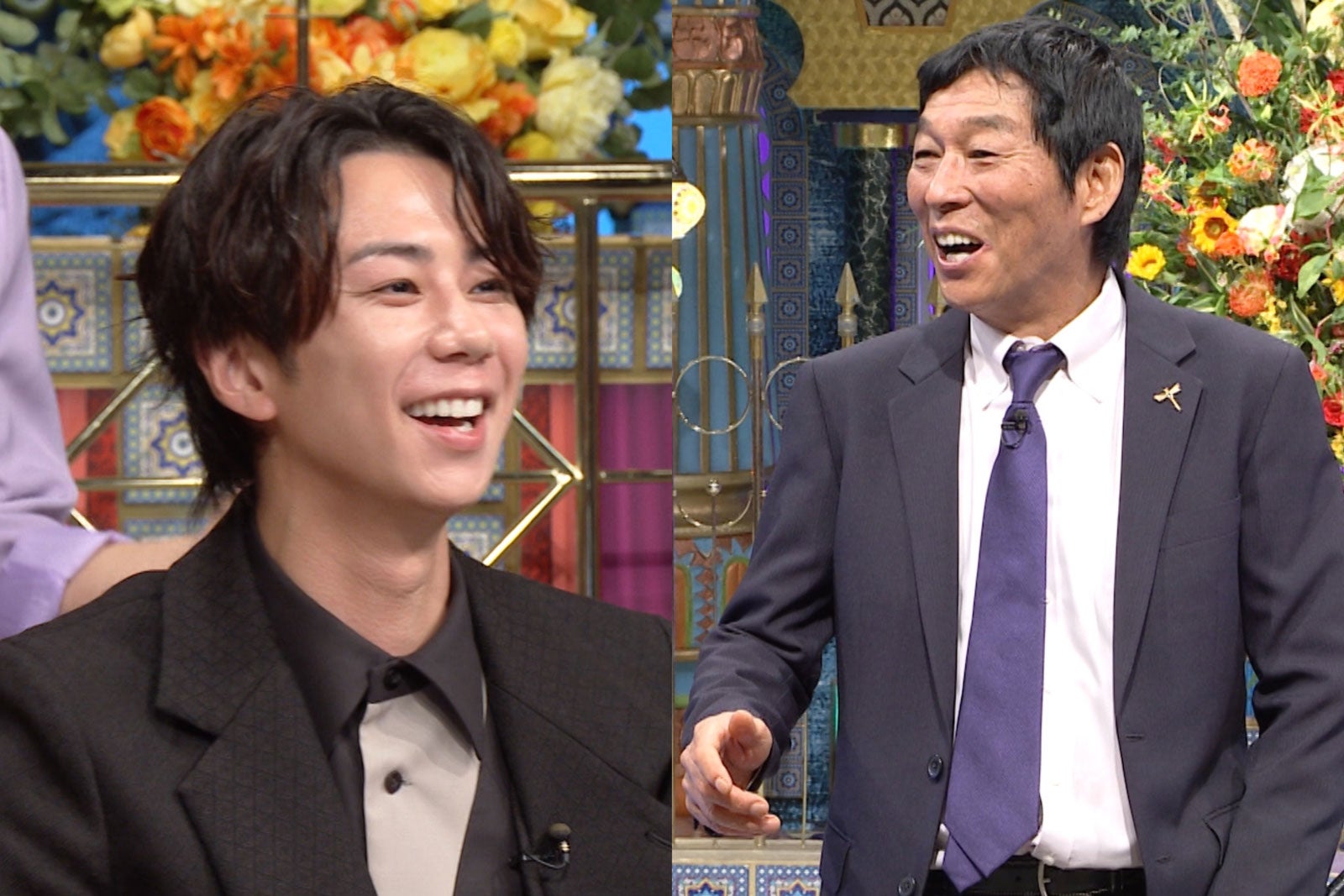 北山宏光、明石家さんま（C）日本テレビ