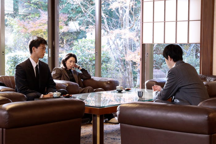 竹内涼真、江口のりこ「再会~Silent Truth~」第1話(C)テレビ朝日