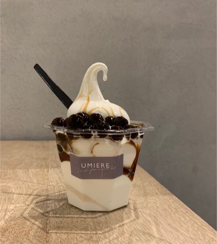 黒蜜タピオカソフト/画像提供: 株式会社近鉄百貨店