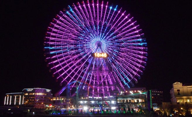 横浜の大観覧車がリニューアル 世界初のライトアップイルミを点灯 女子旅プレス