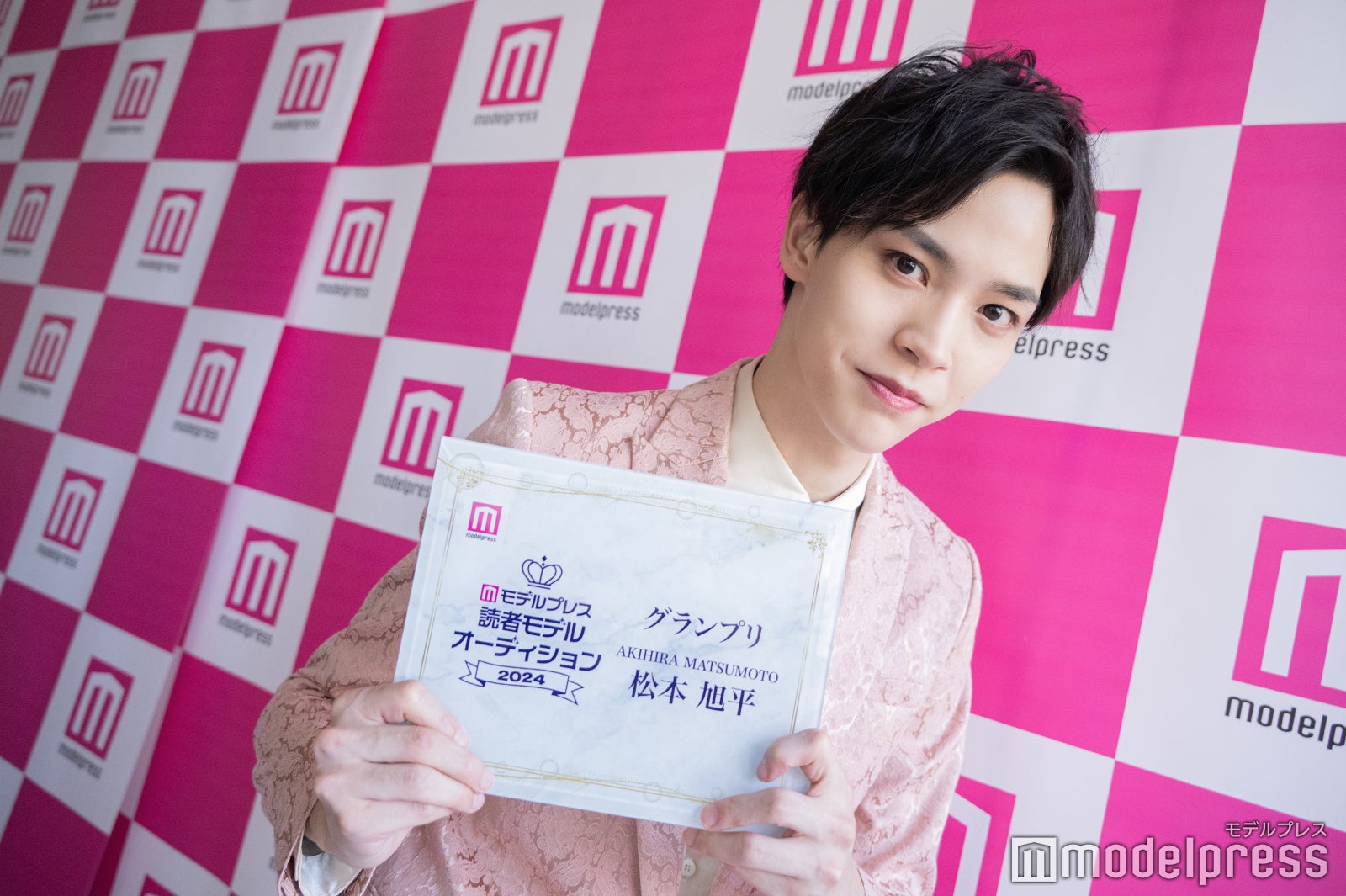 「モデルプレス 読者モデルオーディション 2024」グランプリ：松本旭平さん（C）モデルプレス