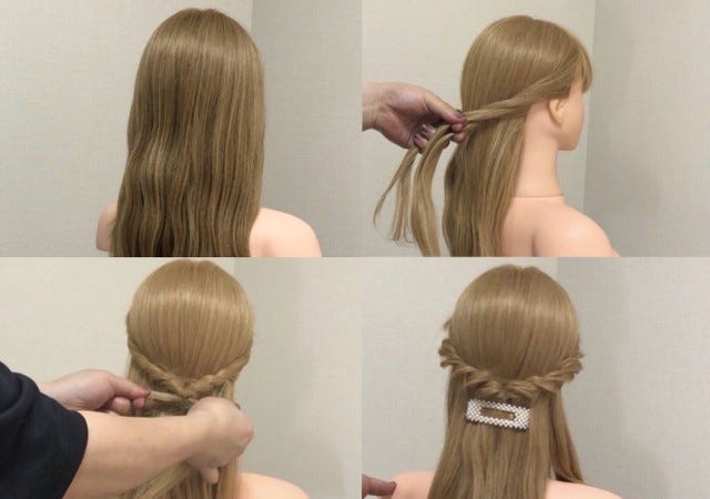 ゴムだけでok くるりんぱで簡単にできる 清楚系ハーフアップアレンジ モデルプレス ゴムだけでok くるりんぱで簡単にできる 清楚系ハーフアップアレンジ モデルプレス