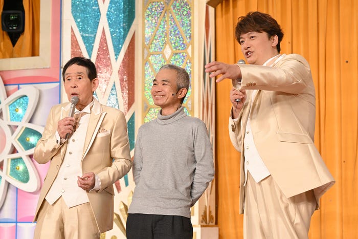 萩本欽一、香取慎吾ほか(C)日本テレビ